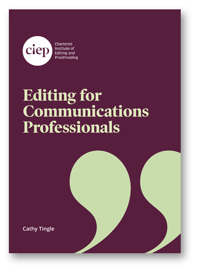 Cover of Editing for Communications Professionals