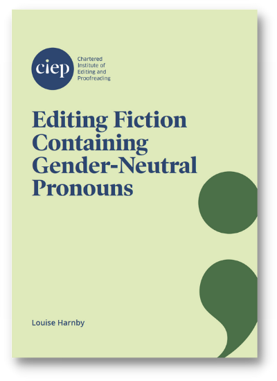 Cover of Editing Fiction Containing Gender-Neutral Pronouns